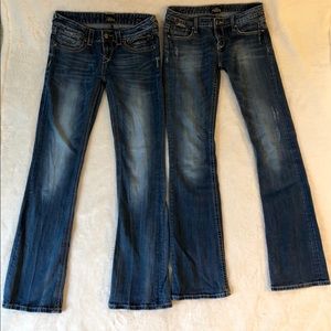 2 Pairs of Rerock For Express Jeans